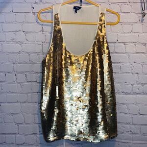 Mossimo sequin sleeveless top 